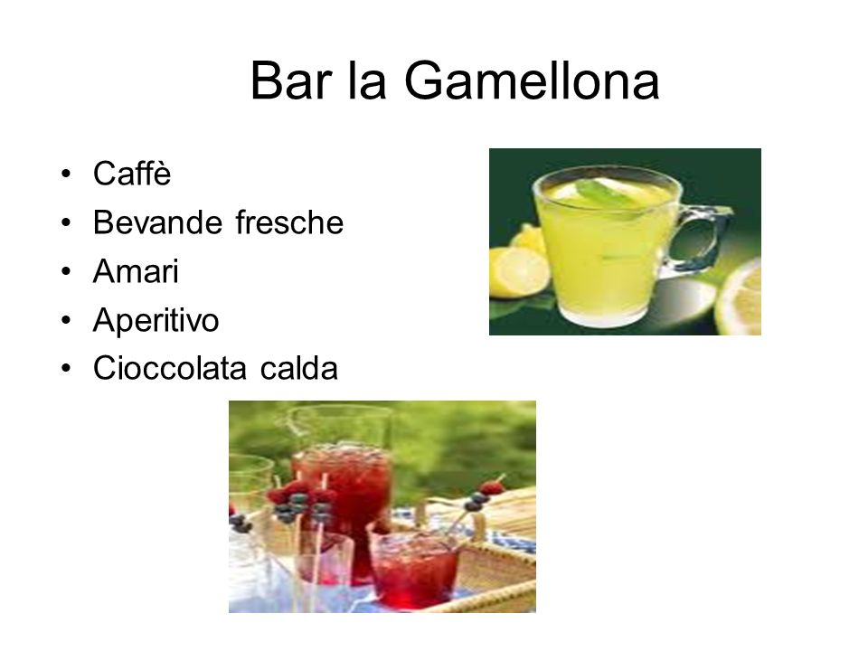 Bar la Gamellona Caffè Bevande fresche Amari Aperitivo