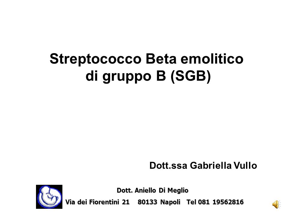 Streptococco Beta emolitico