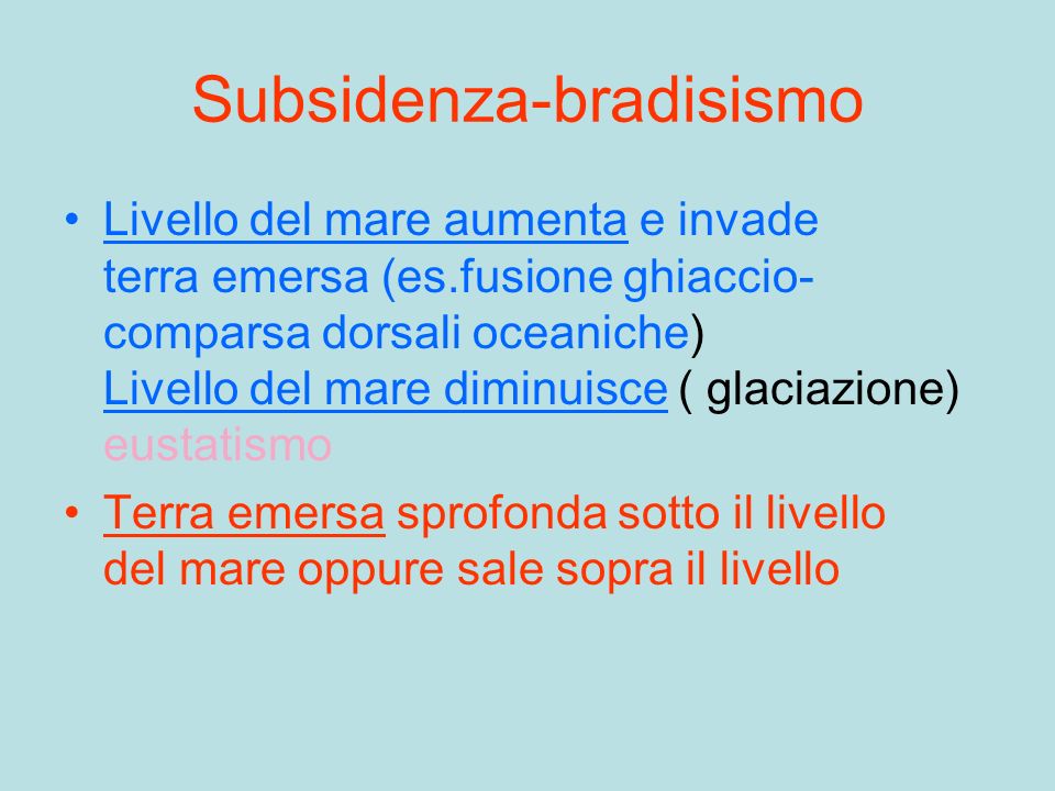 Subsidenza-bradisismo