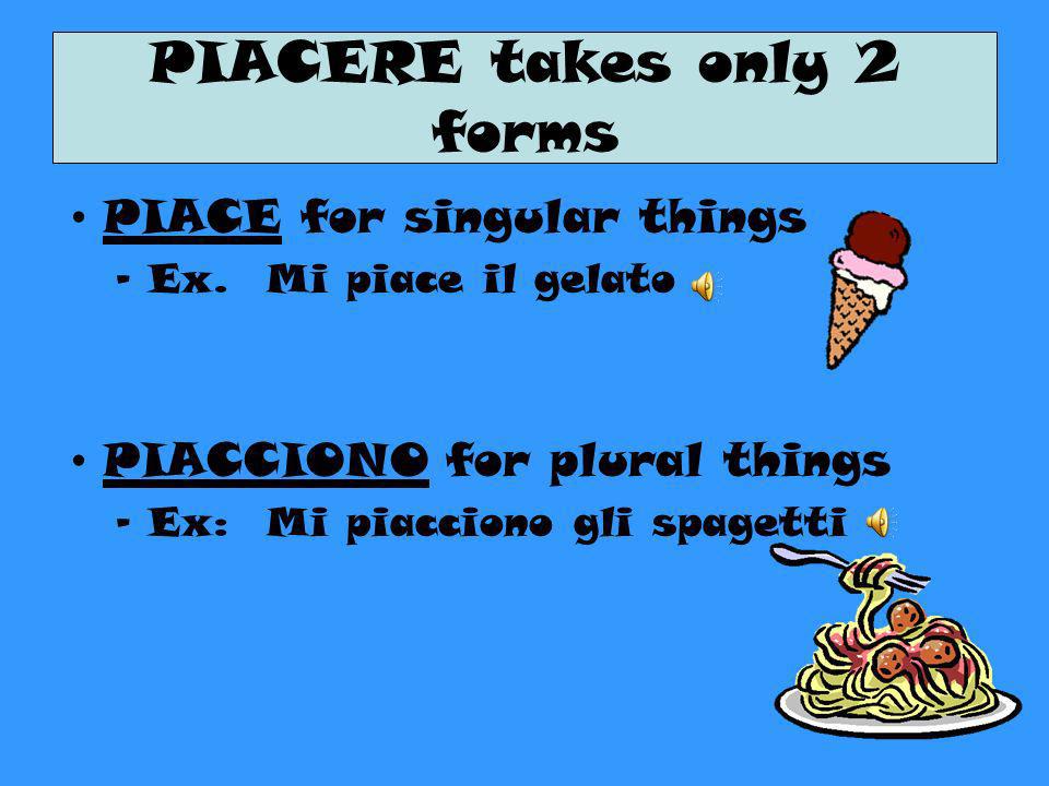 PIACERE takes only 2 forms