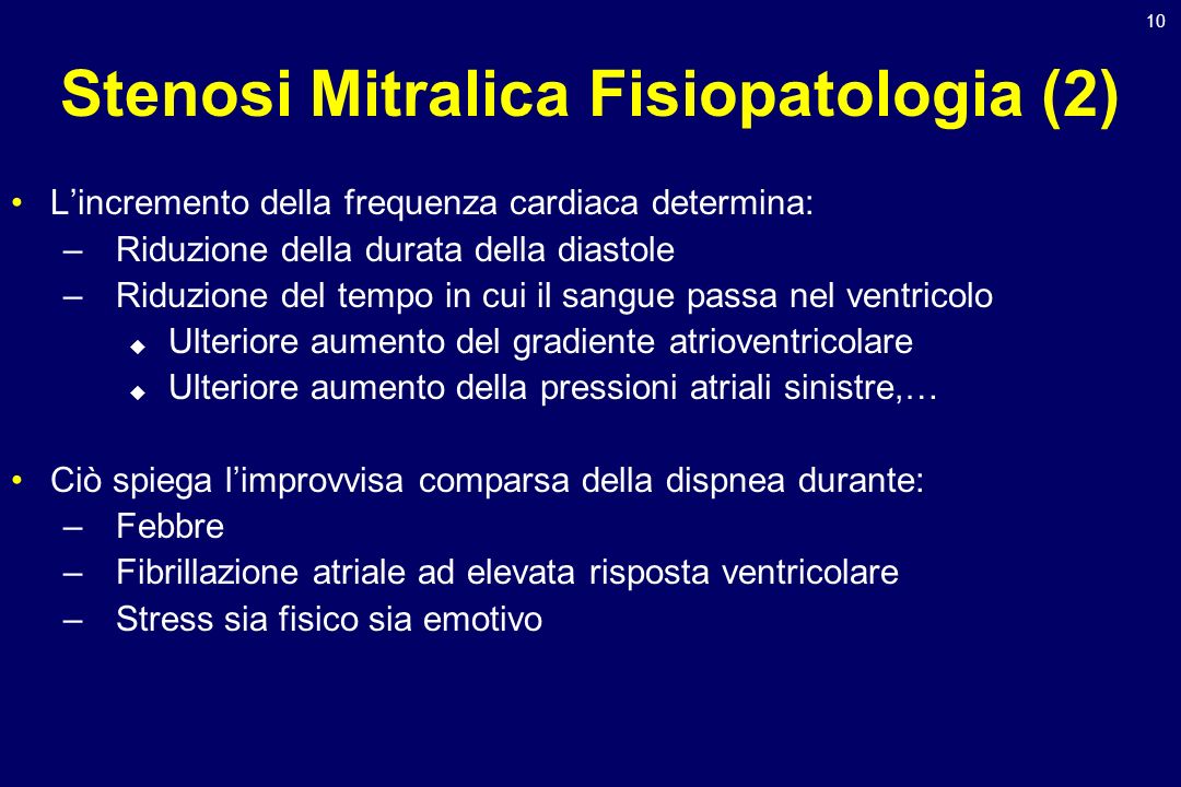 Stenosi Mitralica Fisiopatologia (2)