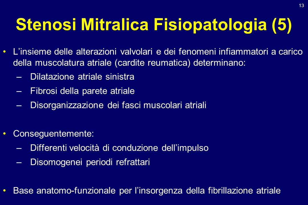Stenosi Mitralica Fisiopatologia (5)