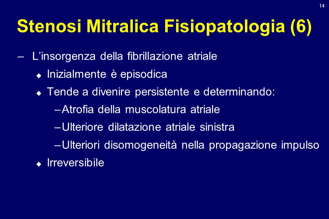 Stenosi Mitralica Fisiopatologia (6)