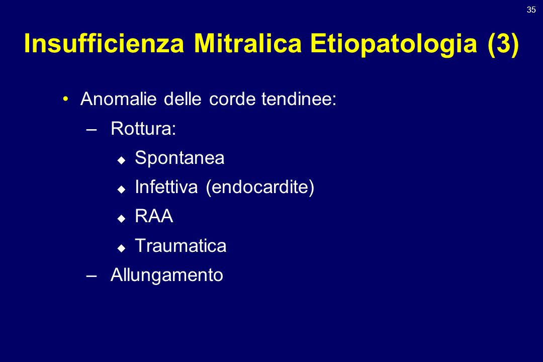 Insufficienza Mitralica Etiopatologia (3)