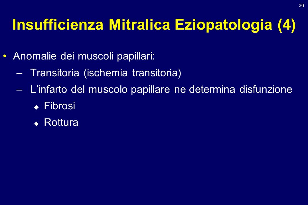 Insufficienza Mitralica Eziopatologia (4)