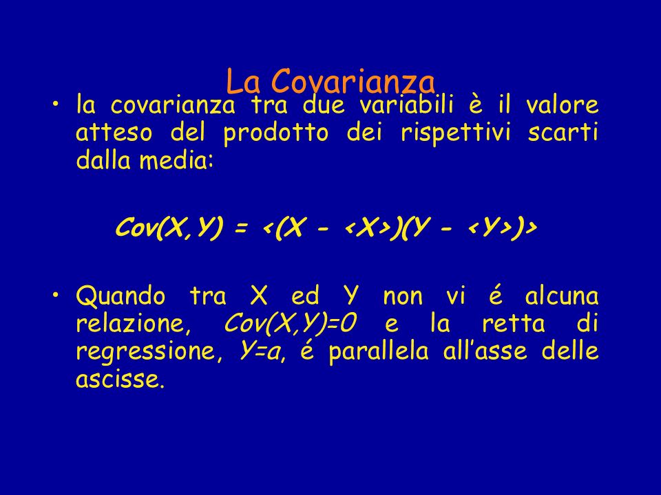 Cov(X,Y) = <(X - <X>)(Y - <Y>)>