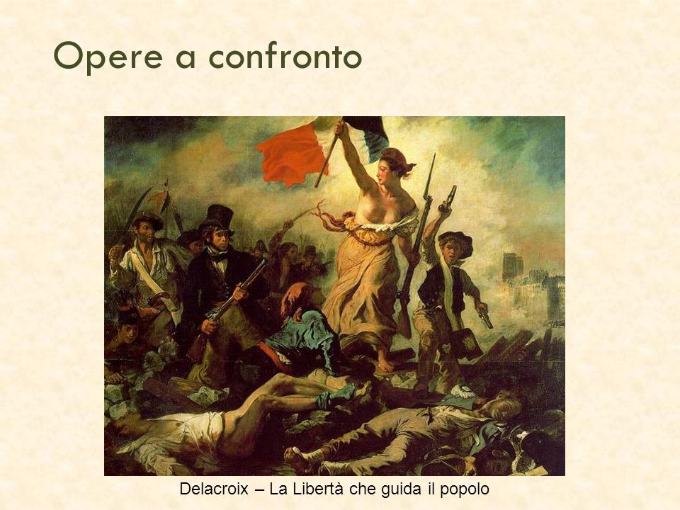 Delacroix – La Libertà che guida il popolo