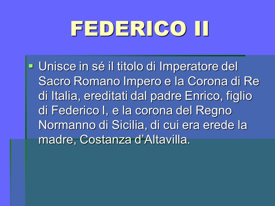 FEDERICO II