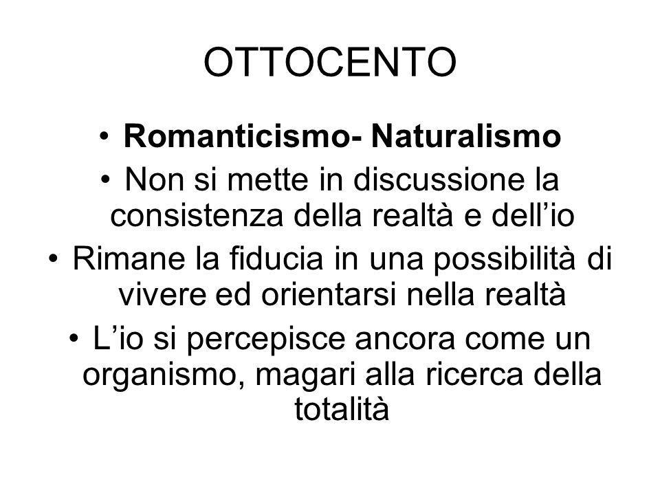 Romanticismo- Naturalismo
