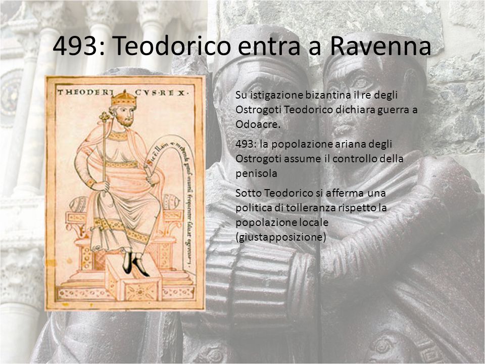493: Teodorico entra a Ravenna