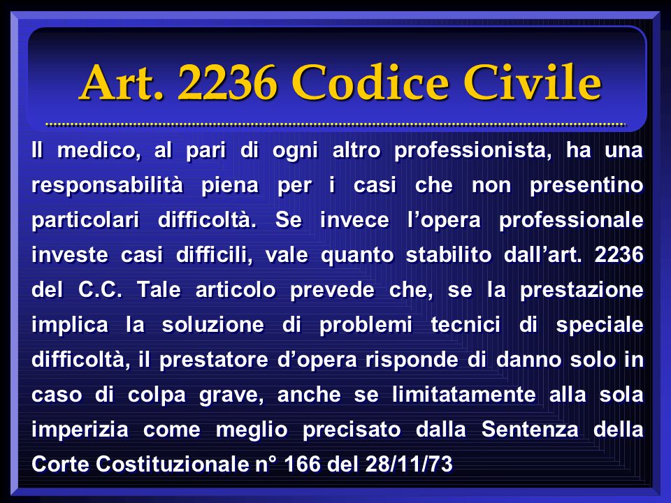 Art Codice Civile