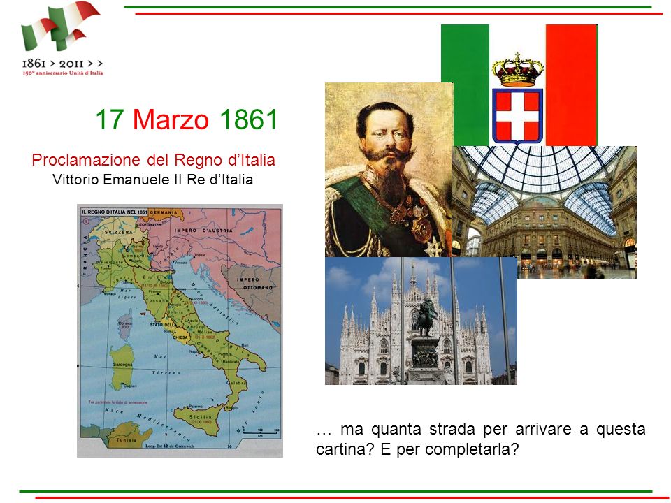 Proclamazione del Regno d’Italia Vittorio Emanuele II Re d’Italia