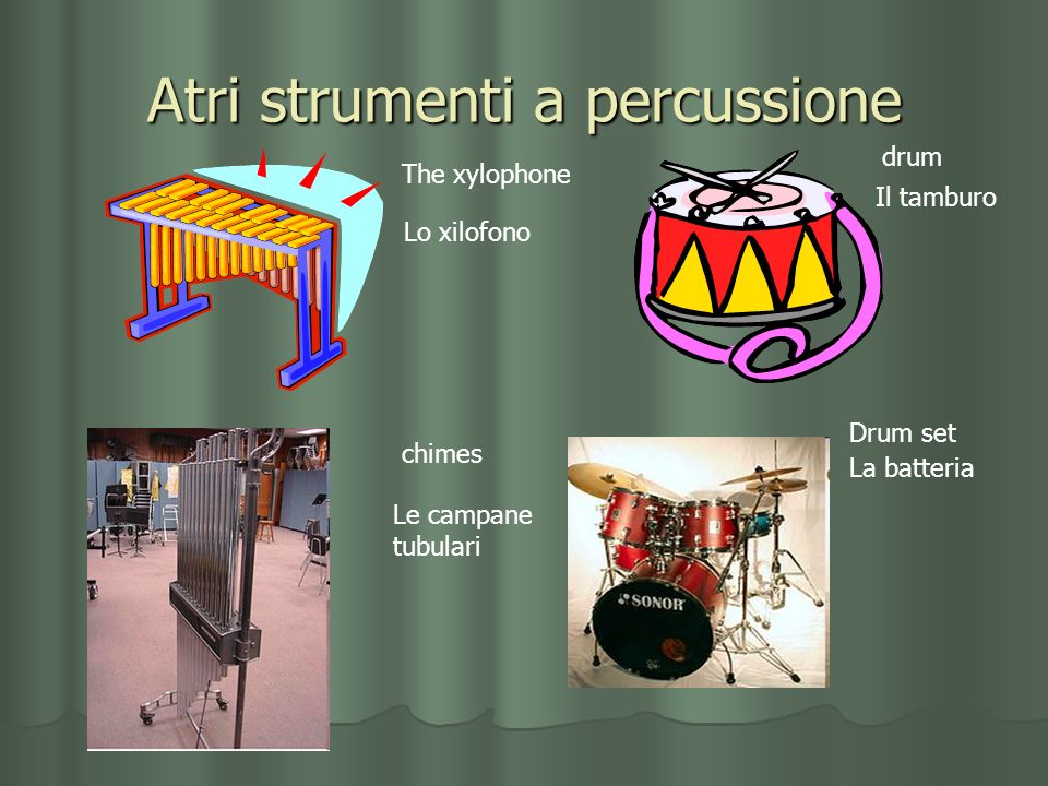 Atri strumenti a percussione