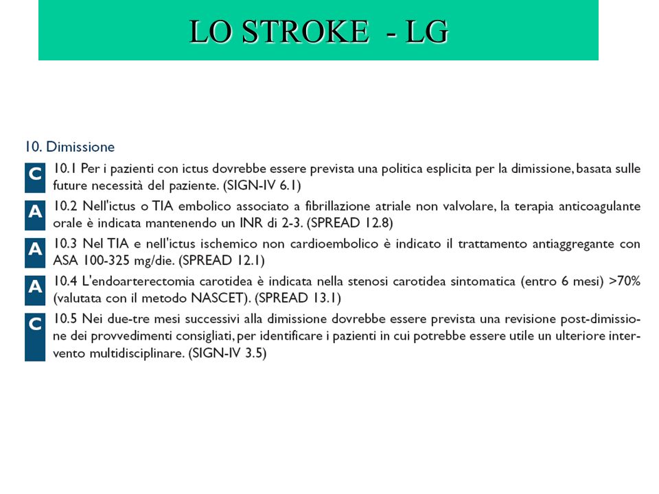 LO STROKE - LG