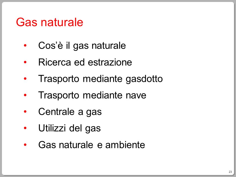 Gas naturale Cos’è il gas naturale Ricerca ed estrazione
