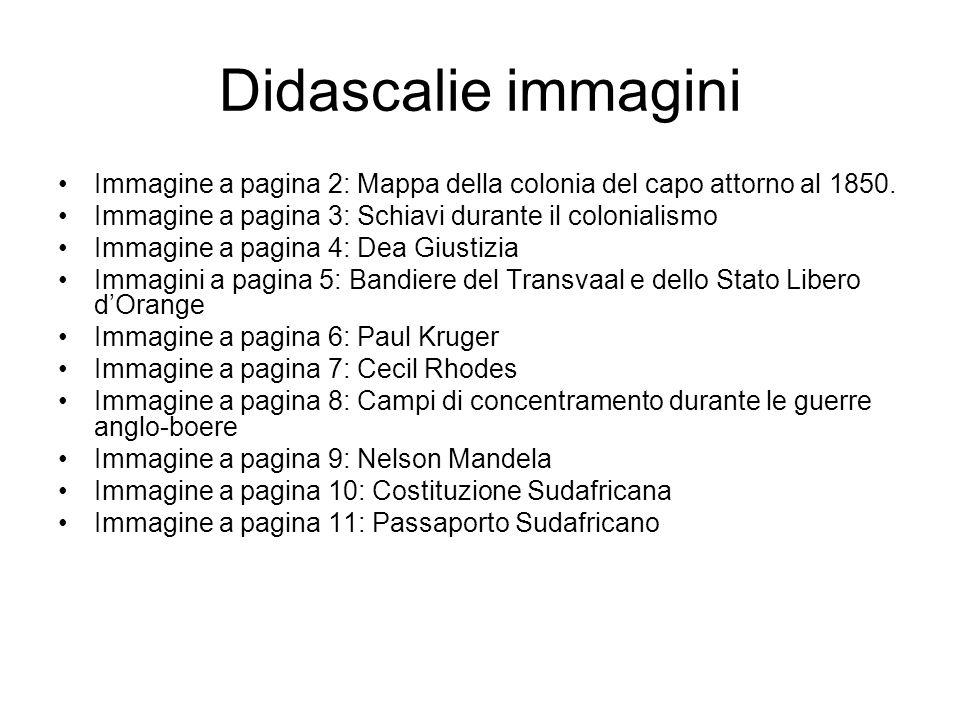 L Integrazione Sudafricana Ppt Video Online Scaricare