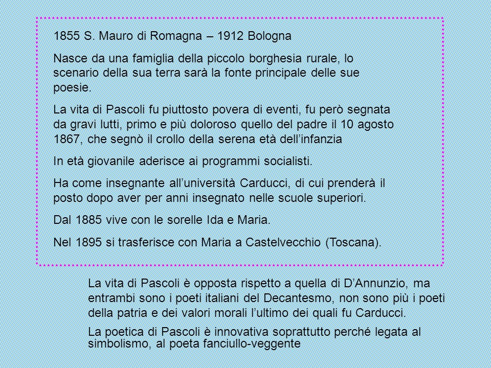 1855 S. Mauro di Romagna – 1912 Bologna
