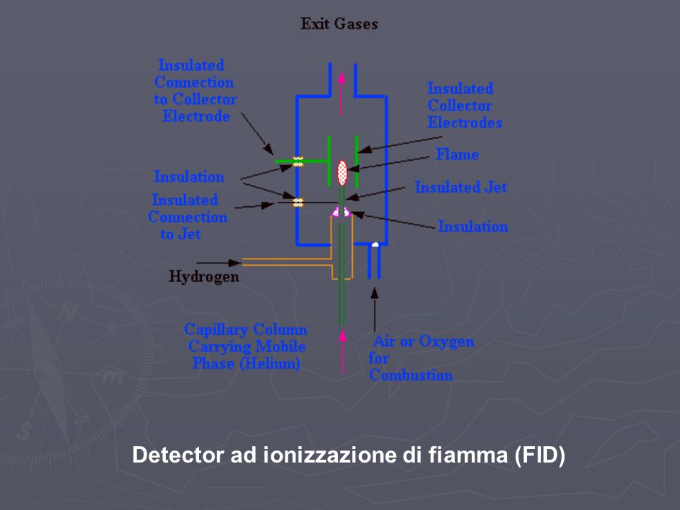 Detector ad ionizzazione di fiamma (FID)