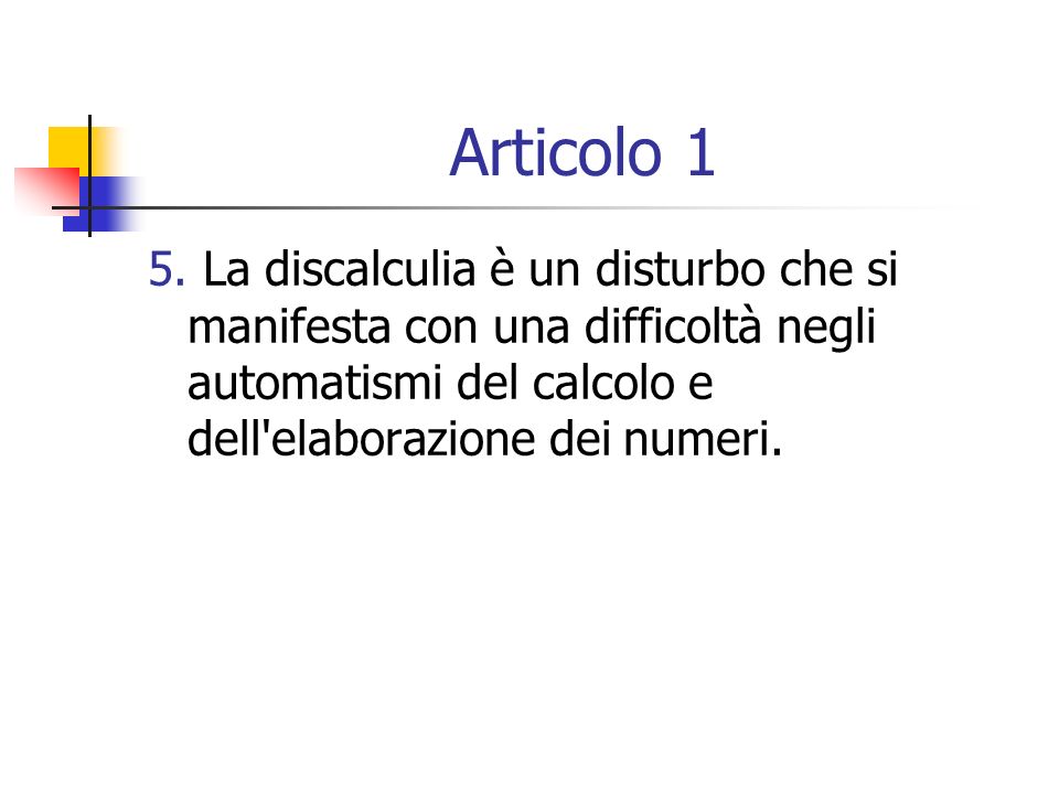 Articolo 1 5.
