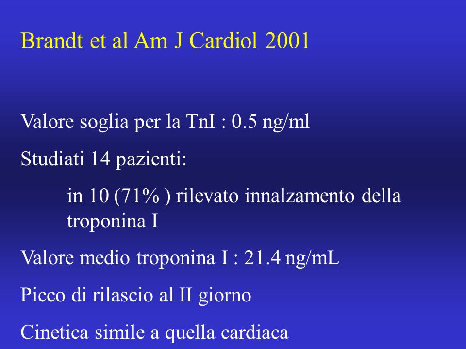 Brandt et al Am J Cardiol 2001