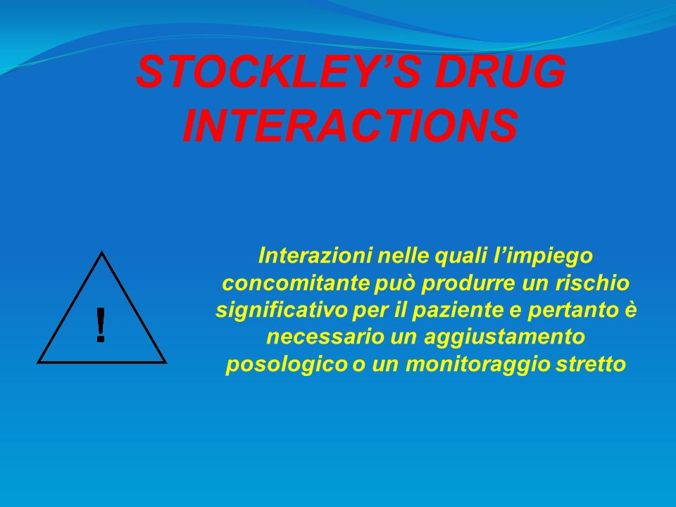 STOCKLEY’S DRUG INTERACTIONS