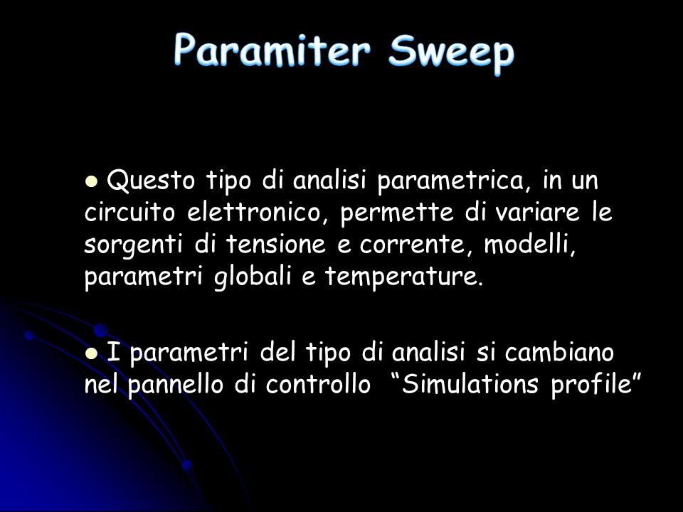 Paramiter Sweep