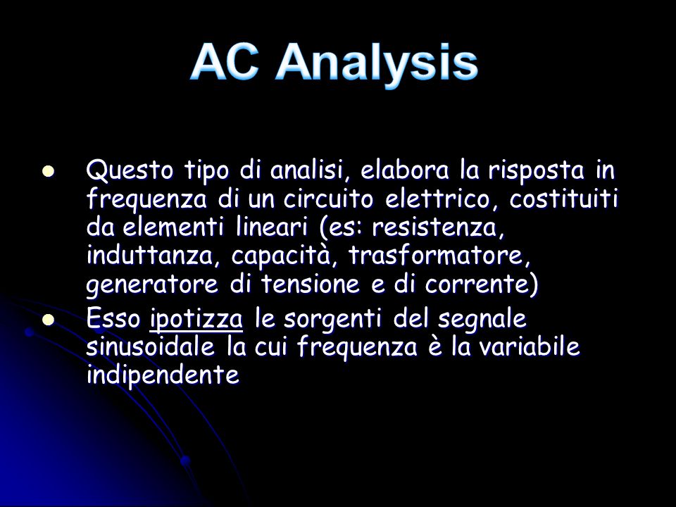 AC Analysis