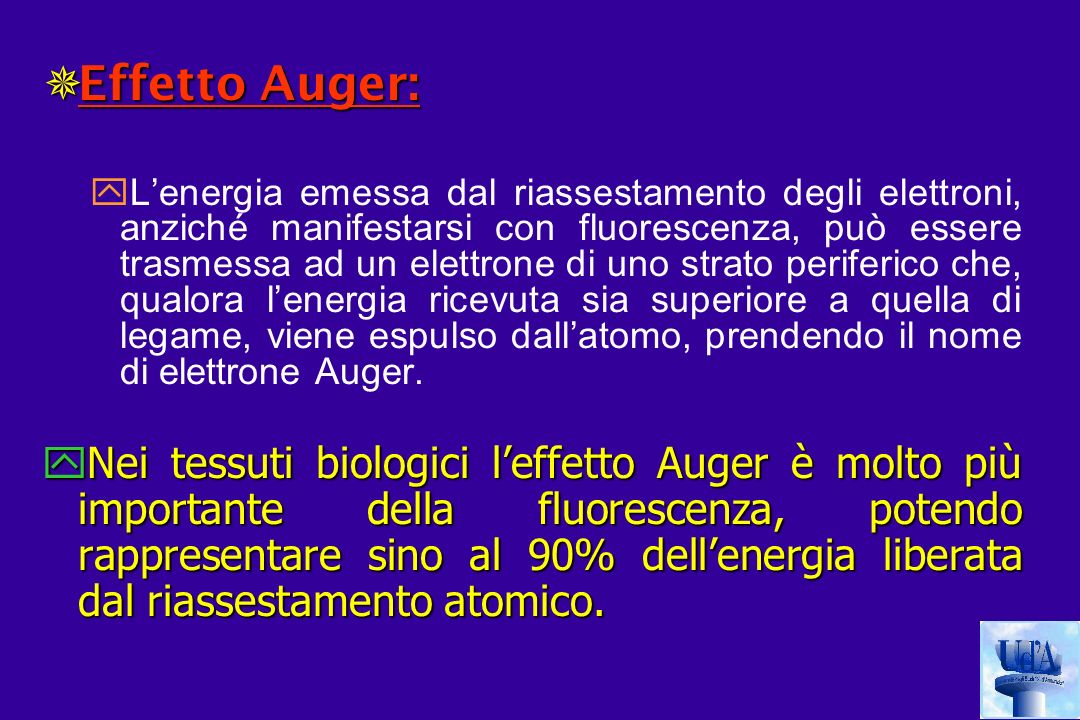 Effetto Auger: