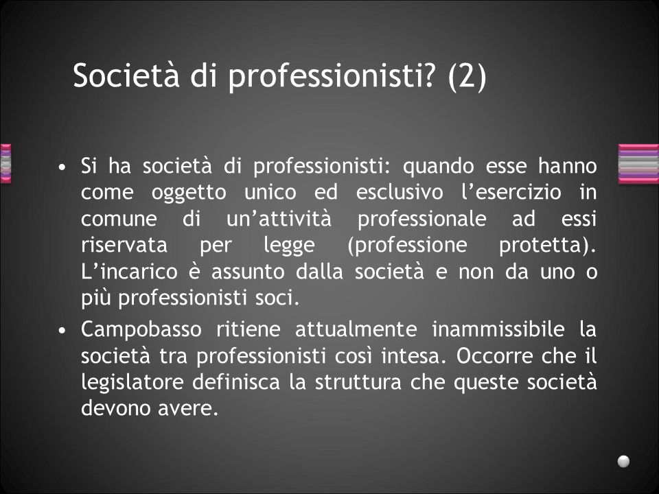 Società di professionisti (2)