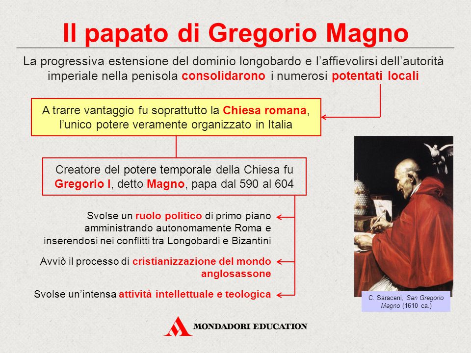 Il papato di Gregorio Magno