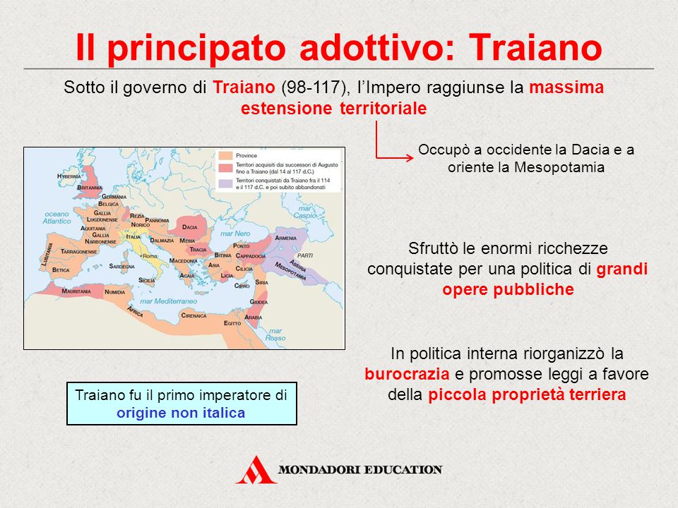 Il principato adottivo: Traiano