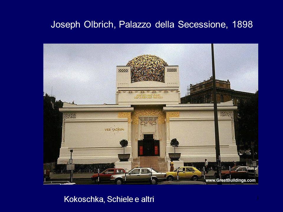 Joseph Olbrich, Palazzo della Secessione, 1898