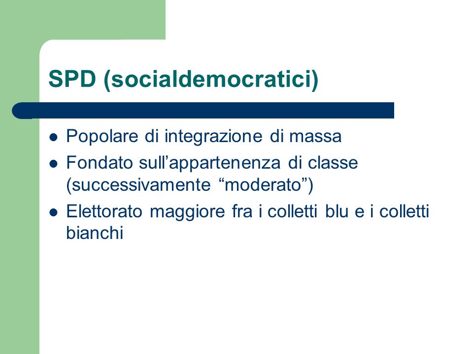 SPD (socialdemocratici)