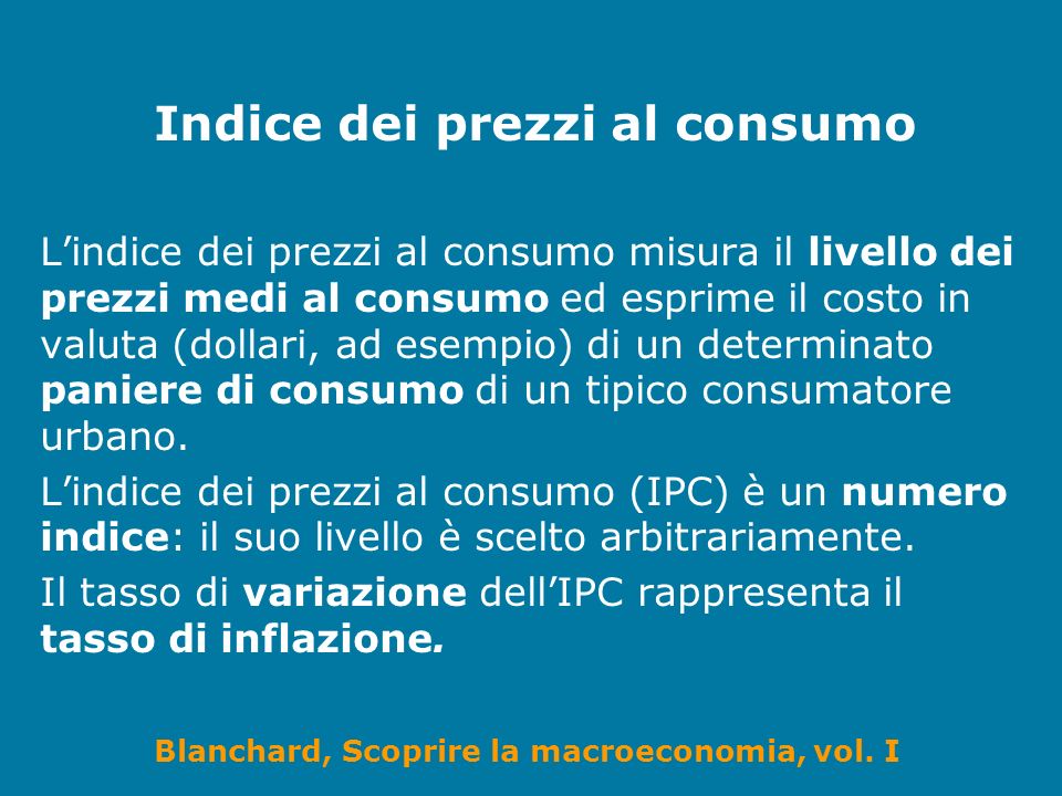 Blanchard, Scoprire la macroeconomia, vol. I