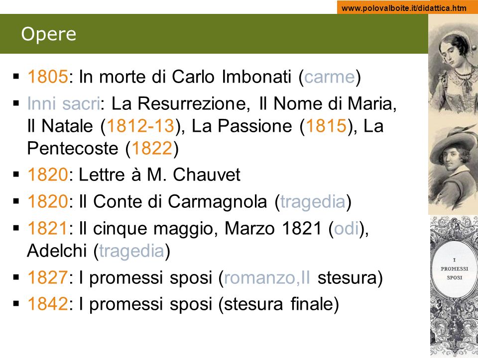 1805: In morte di Carlo Imbonati (carme)