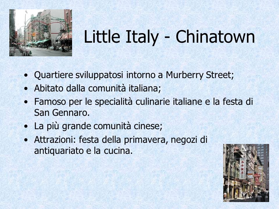 Little Italy - Chinatown