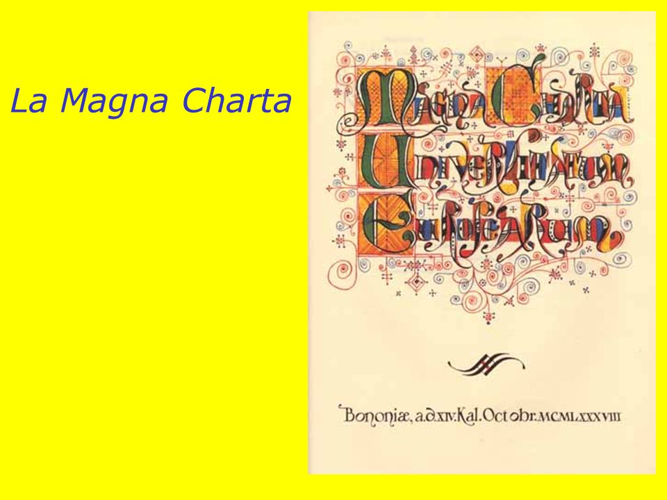 La Magna Charta