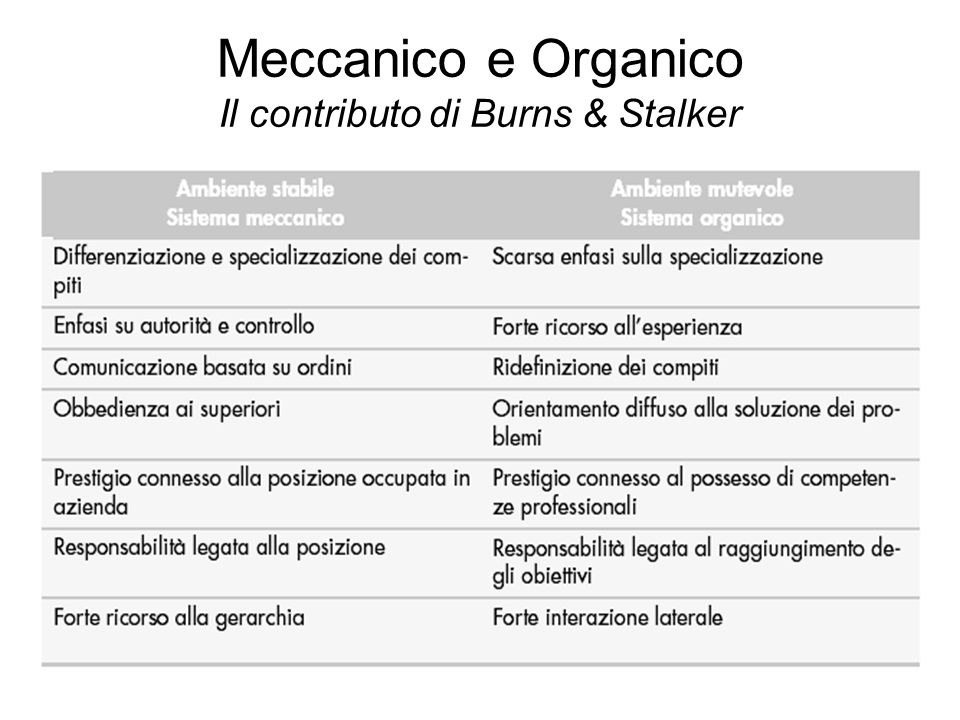 Meccanico e Organico Il contributo di Burns & Stalker
