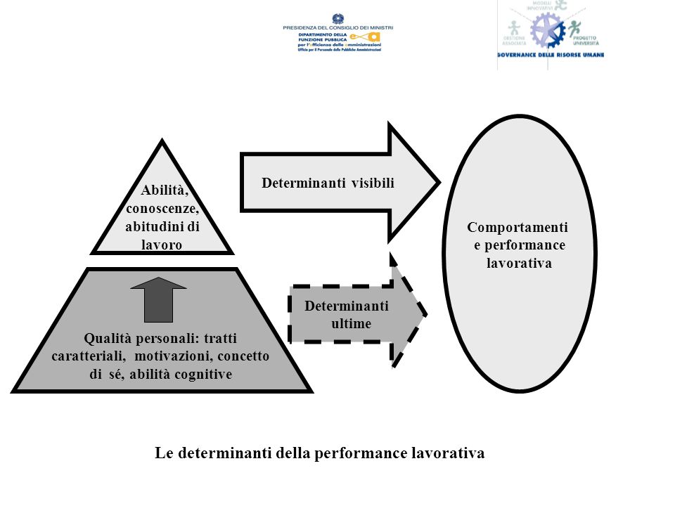 Abilità, Le determinanti della performance lavorativa
