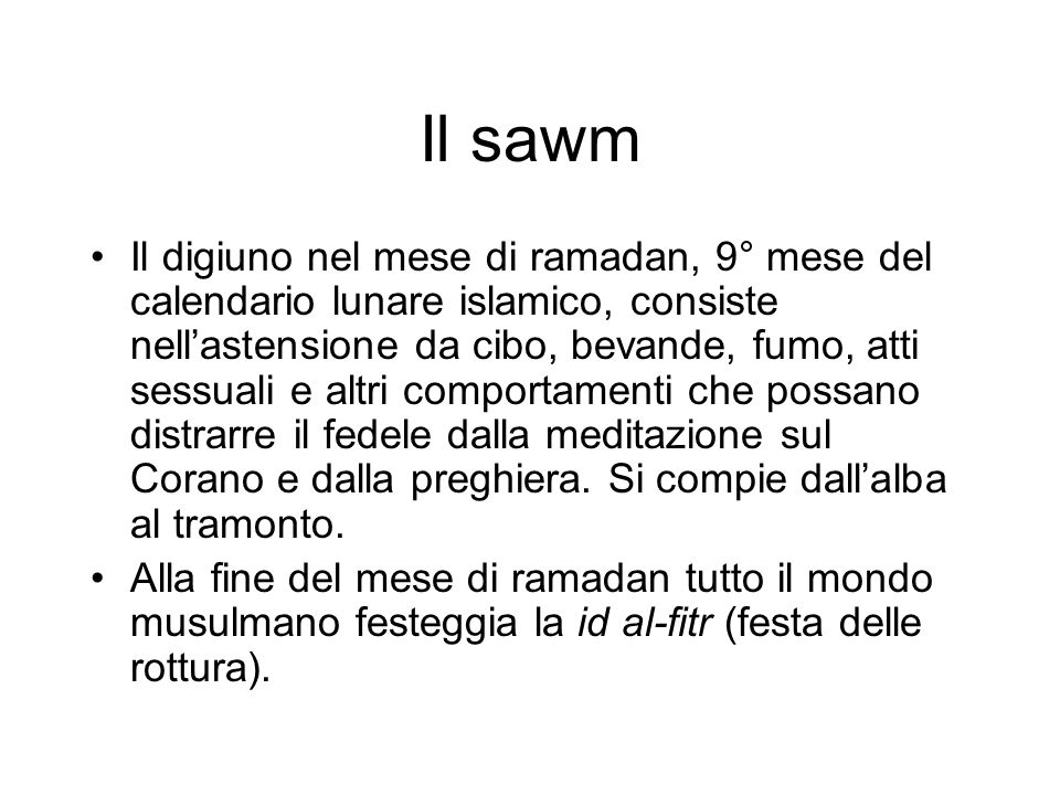 Il sawm