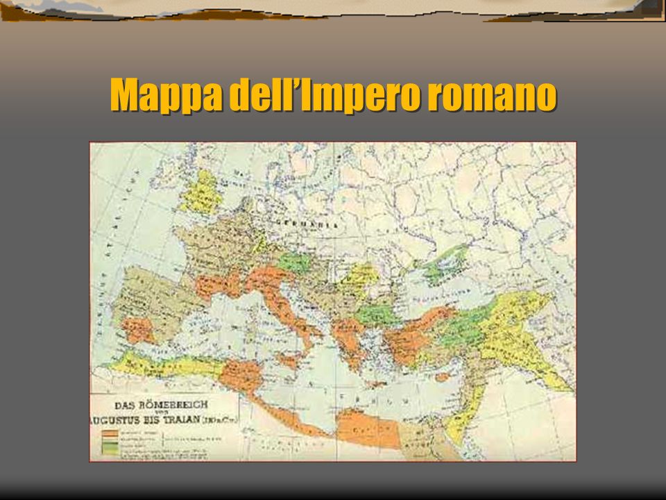 Mappa dell’Impero romano