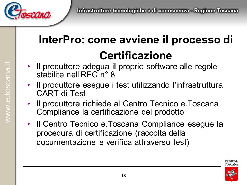 InterPro: come avviene il processo di Certificazione