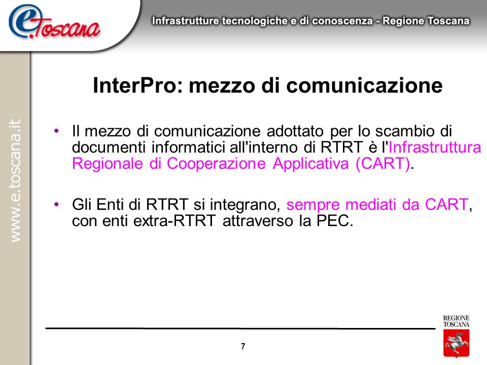 InterPro: mezzo di comunicazione