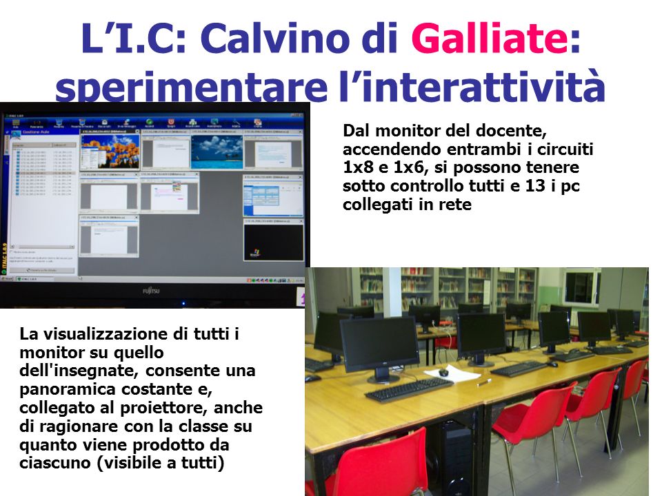 L’I.C: Calvino di Galliate: sperimentare l’interattività