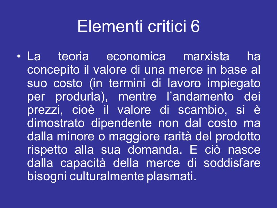 Elementi critici 6