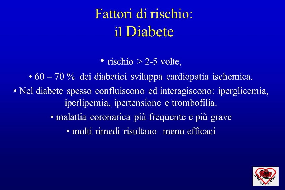 Fattori di rischio: il Diabete