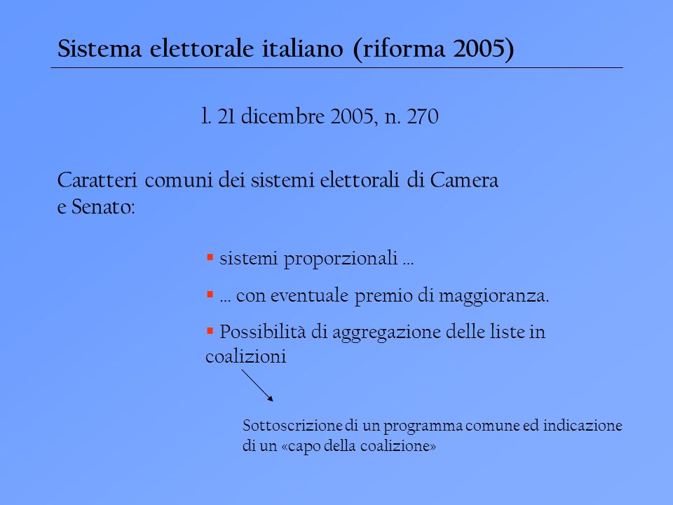Sistema elettorale italiano (riforma 2005)