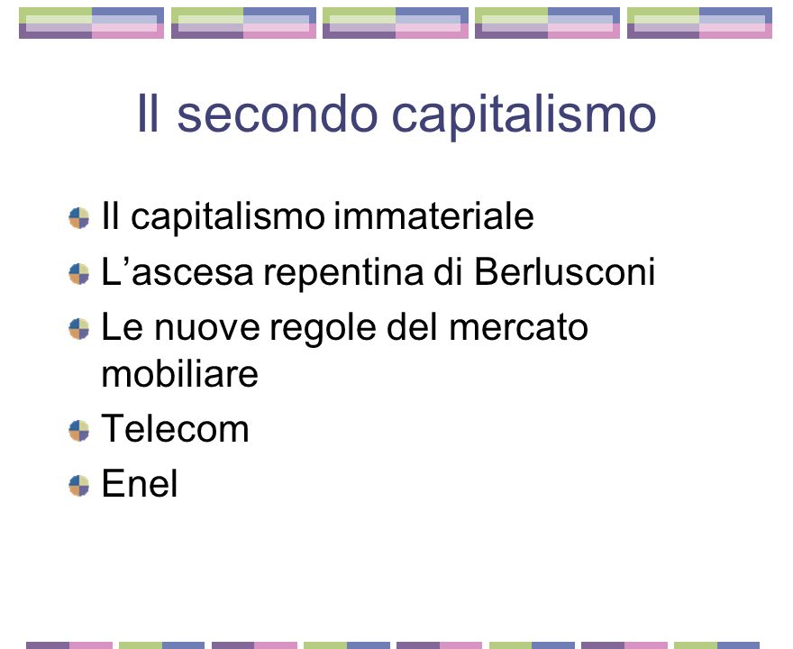 Il secondo capitalismo