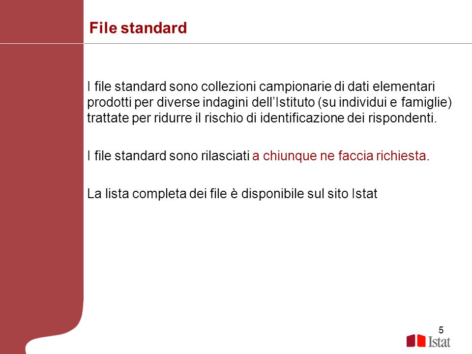 File standard