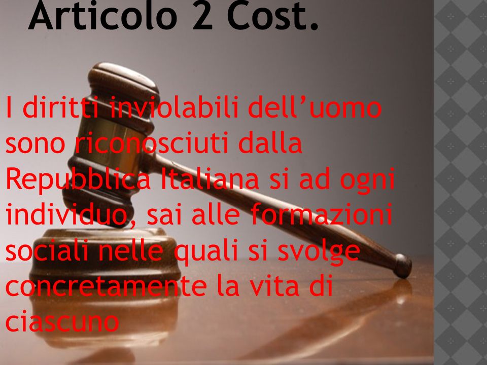 Articolo 2 Cost.